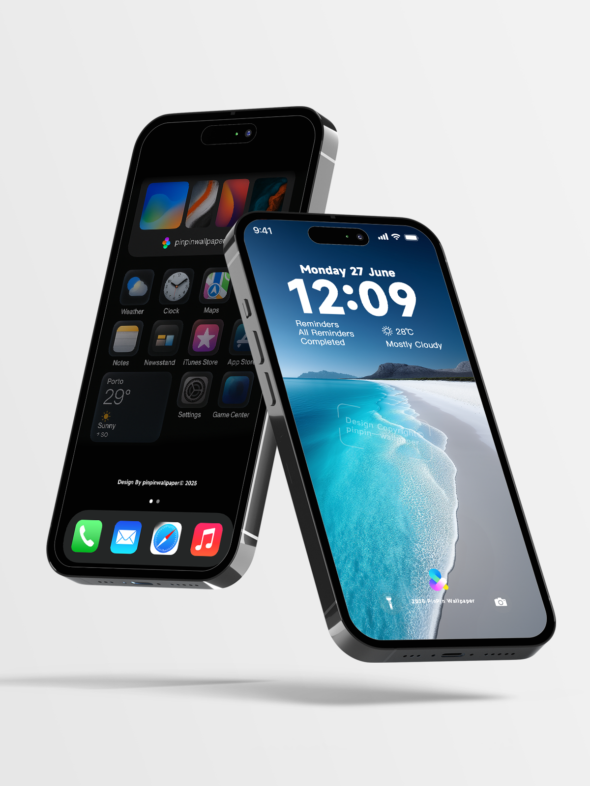 4K HD 壁紙の背景 - iPhone および Android 向け Black Universe Series20