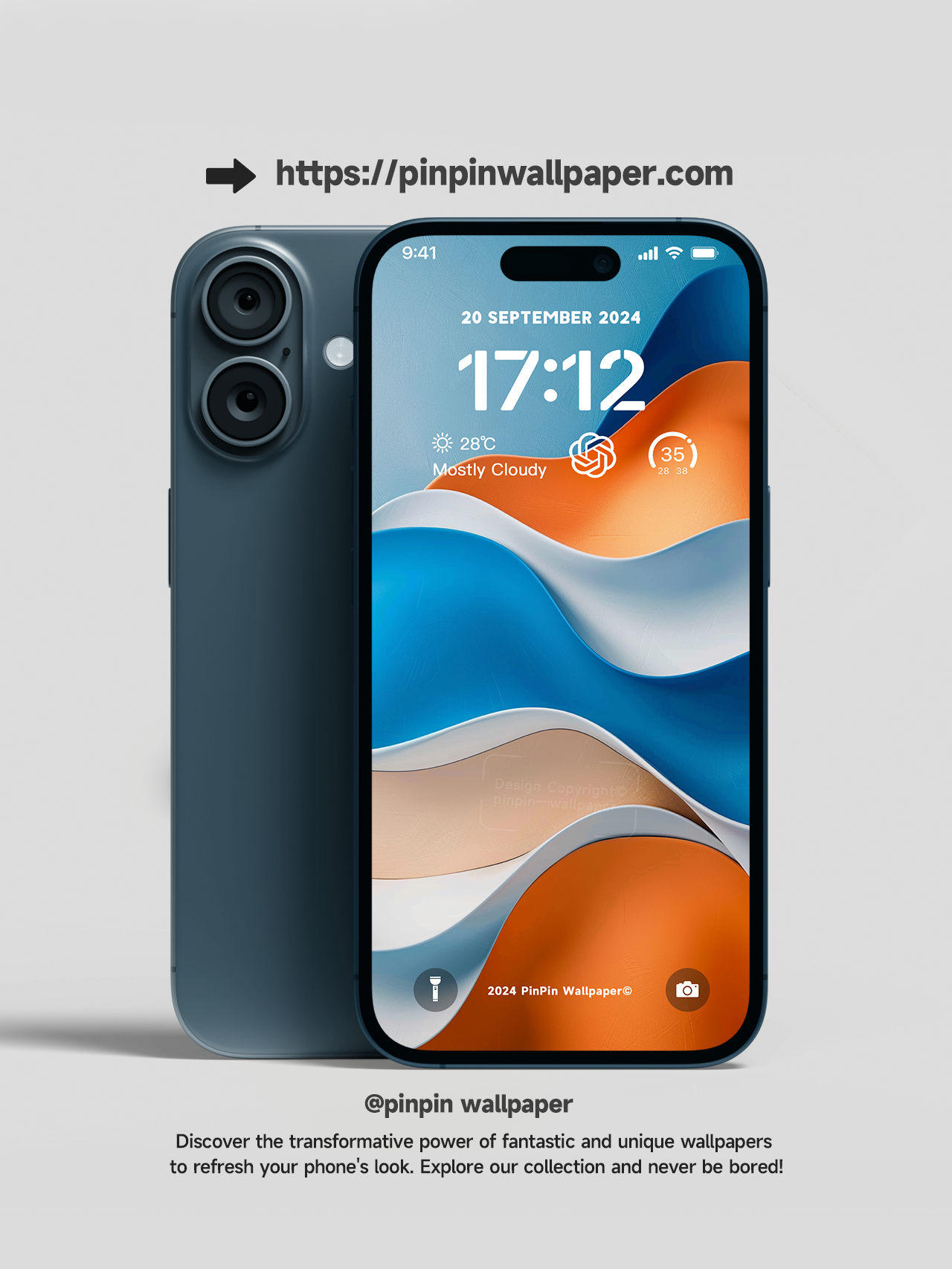 4K HD 壁紙の背景 - iPhone および Android 向け Black Universe Series20