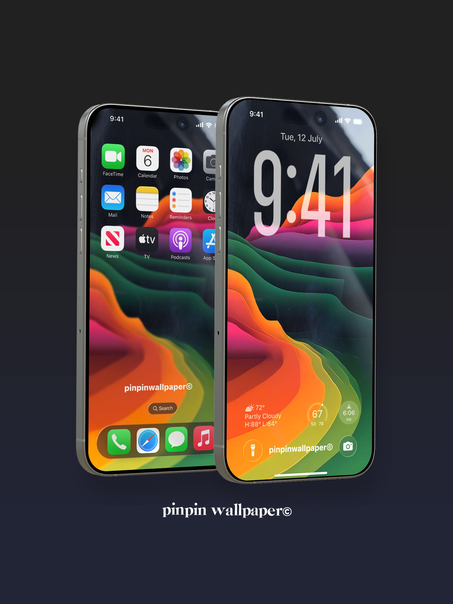 4K HD Phone Wallpaper Background - NO.5938 Minimalist Gradient Style wallpapers for iPhone and Android