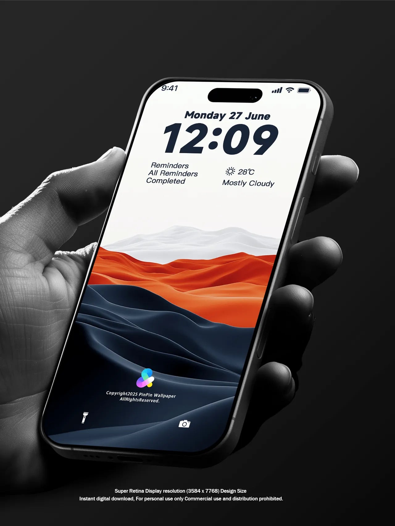 4K HD 壁紙の背景 - iPhone および Android 向け Black Universe Series20