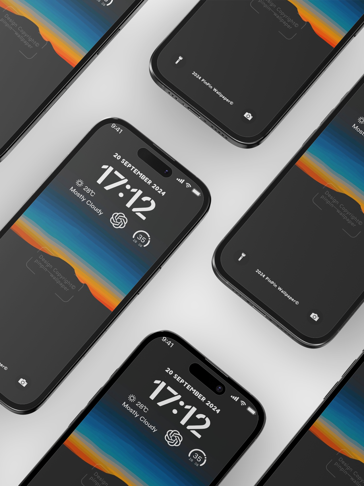 4K HD 壁紙の背景 - iPhone および Android 向け Black Universe Series20