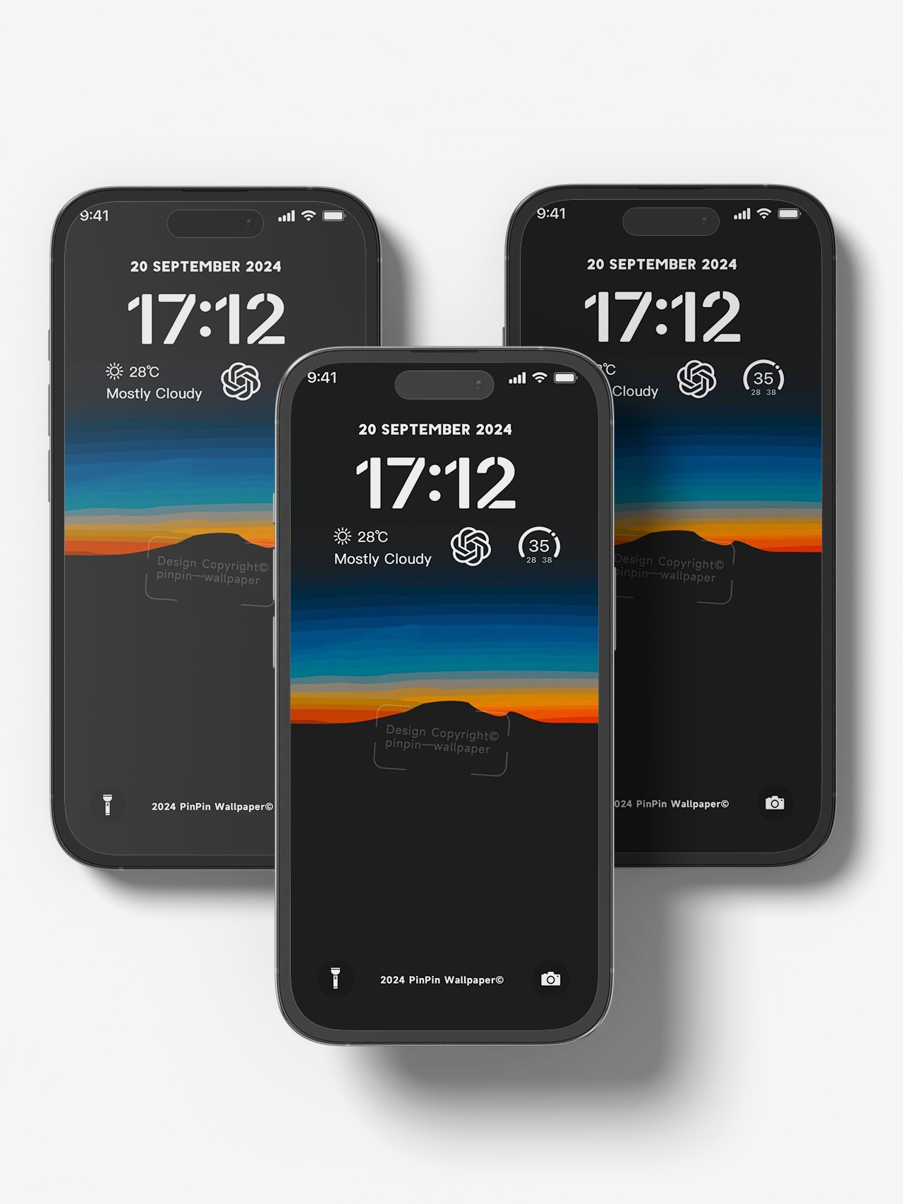 4K HD 壁紙の背景 - iPhone および Android 向け Black Universe Series20