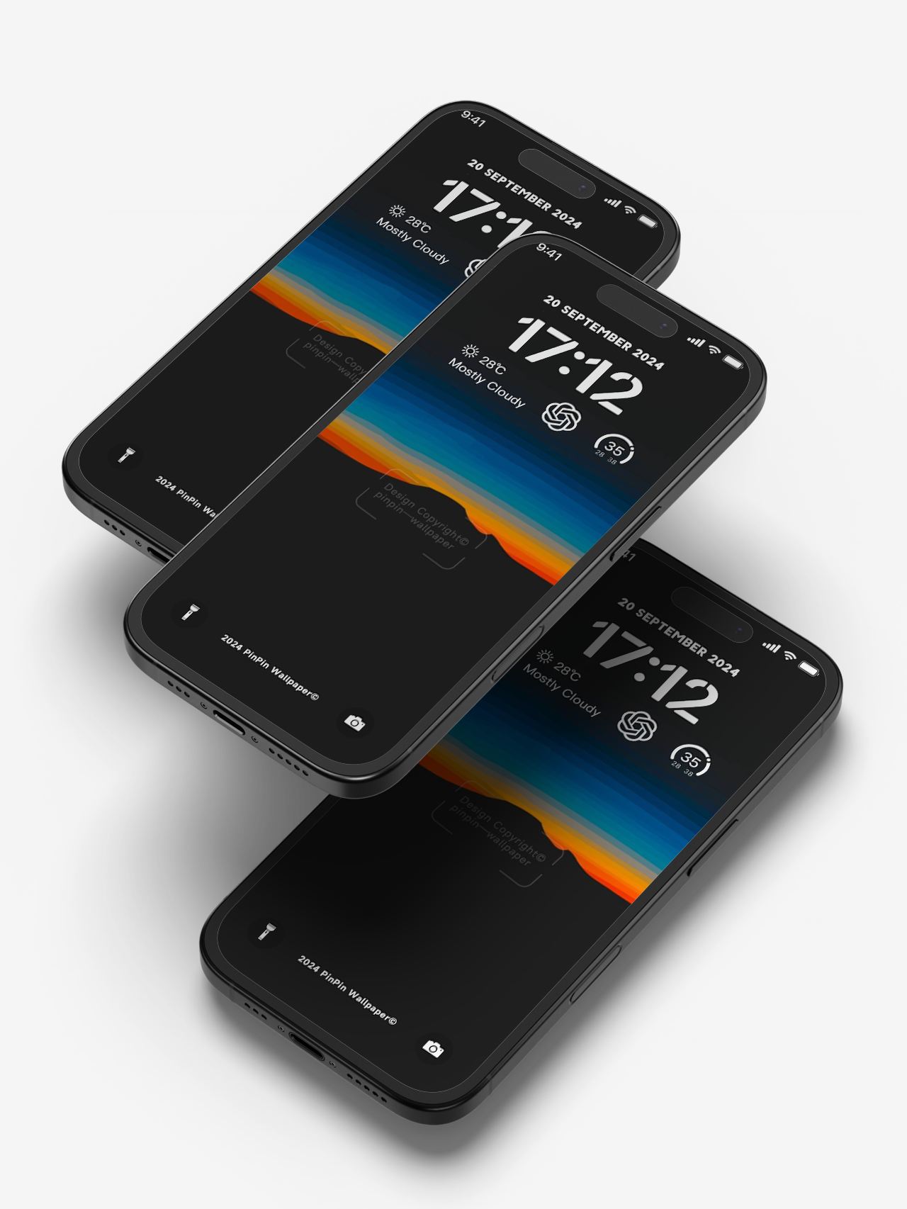 4K HD 壁紙の背景 - iPhone および Android 向け Black Universe Series20