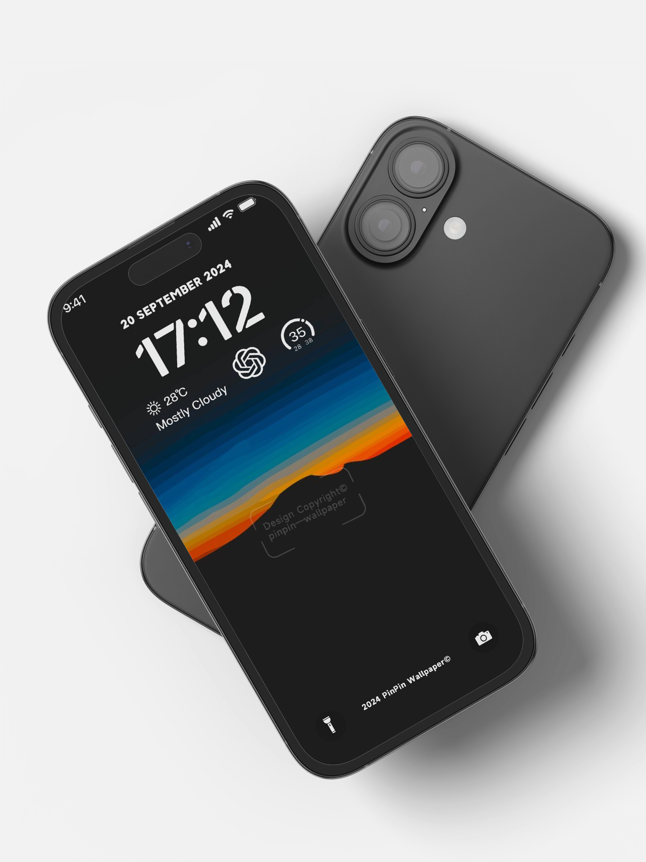 4K HD 壁紙の背景 - iPhone および Android 向け Black Universe Series20