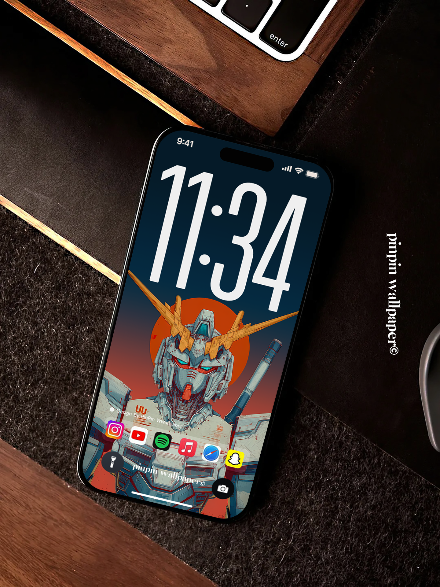 4K HD 壁紙の背景 - iPhone および Android 向け Black Universe Series20