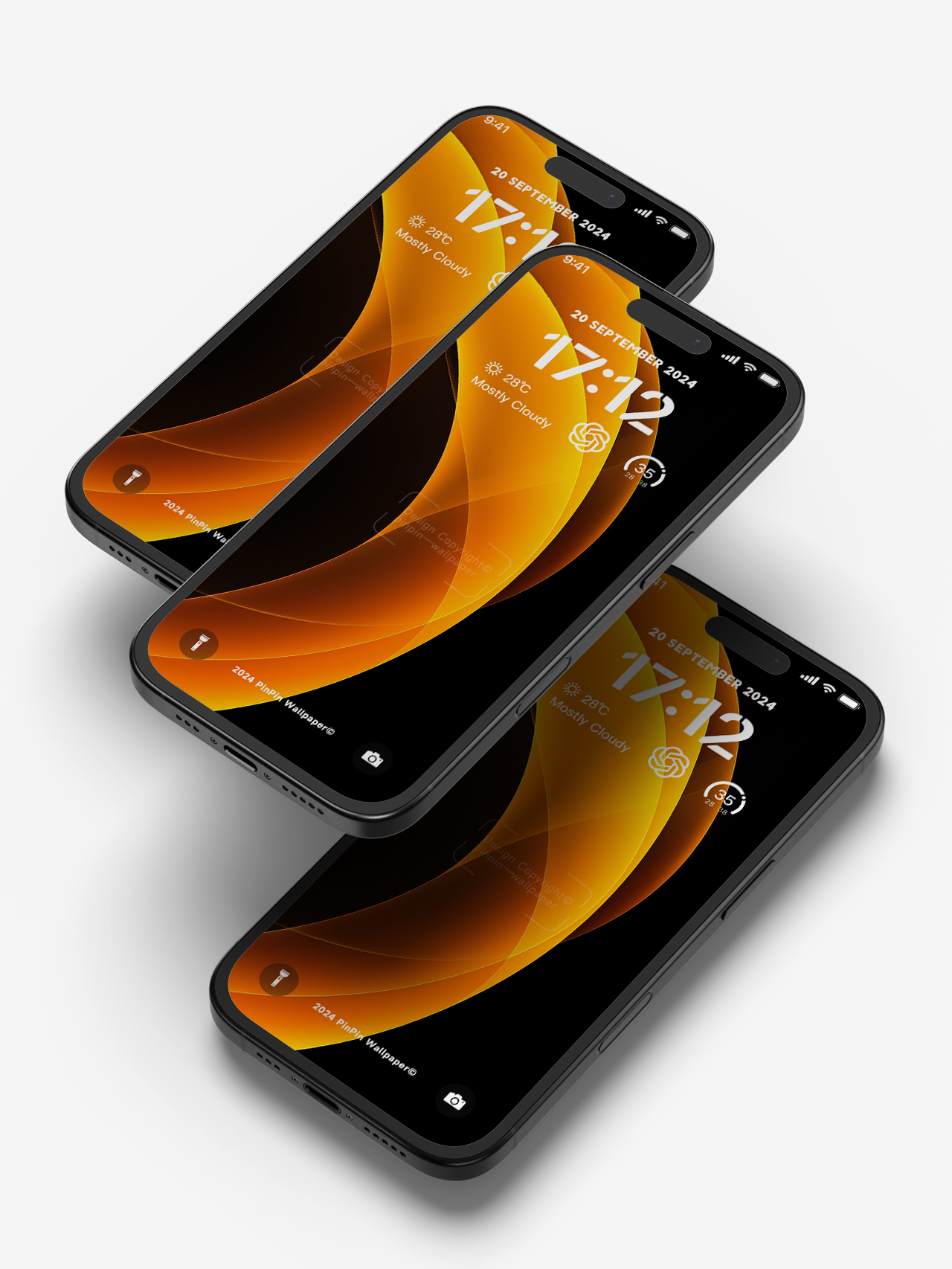 4K HD 壁紙の背景 - iPhone および Android 向け Black Universe Series20
