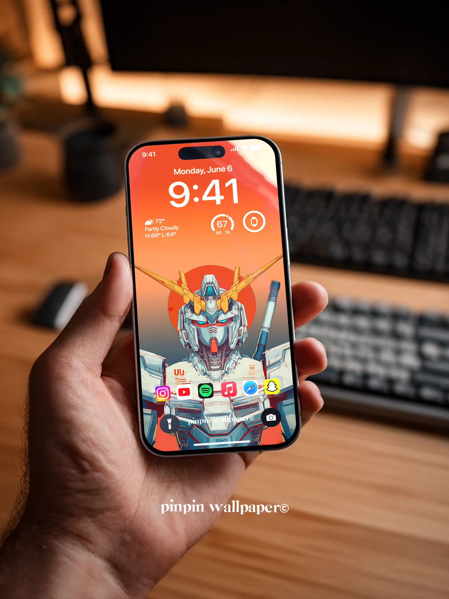 4K HD 壁紙の背景 - iPhone および Android 向け Black Universe Series20