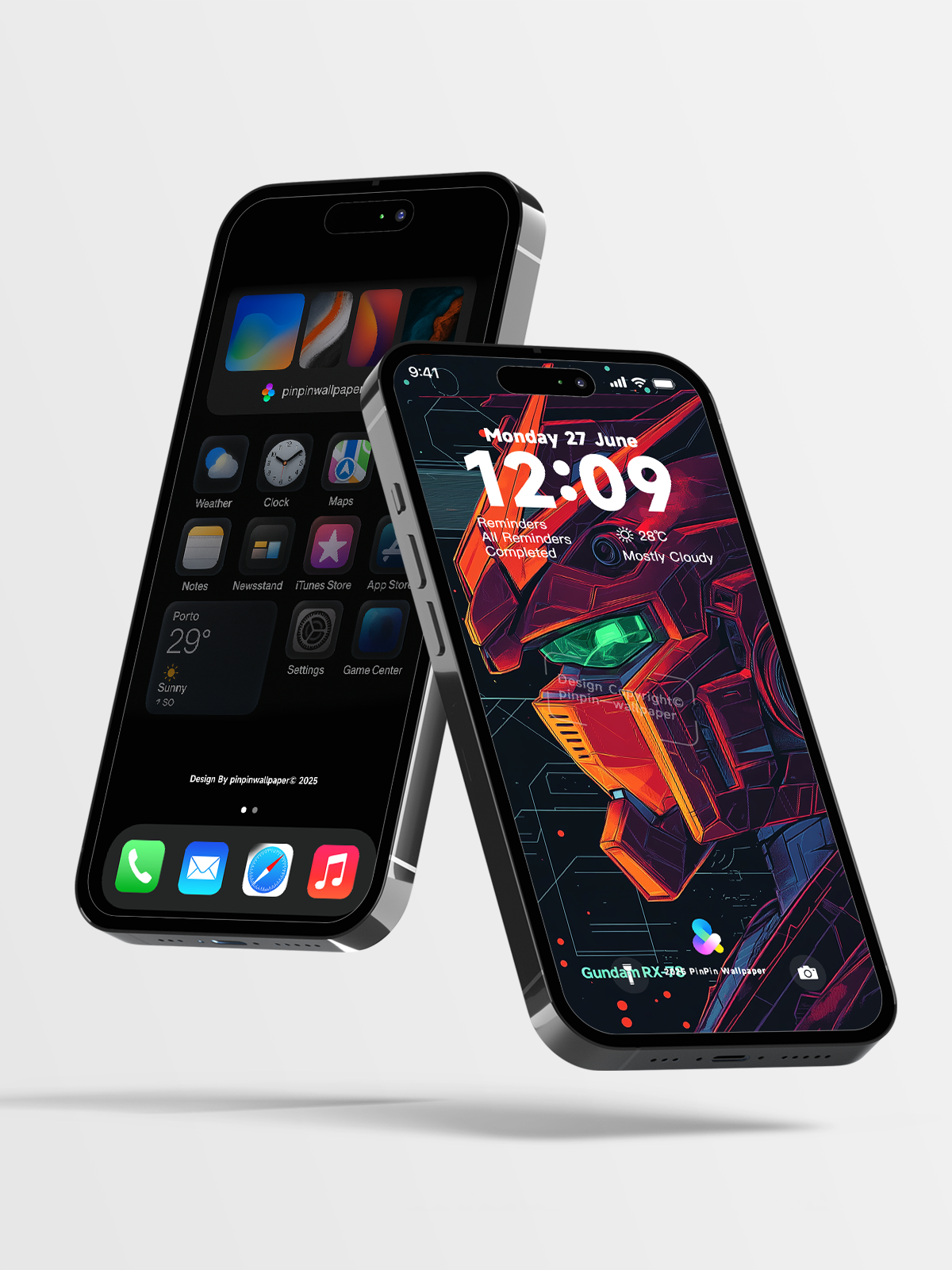 4K HD 壁紙の背景 - iPhone および Android 向け Black Universe Series20