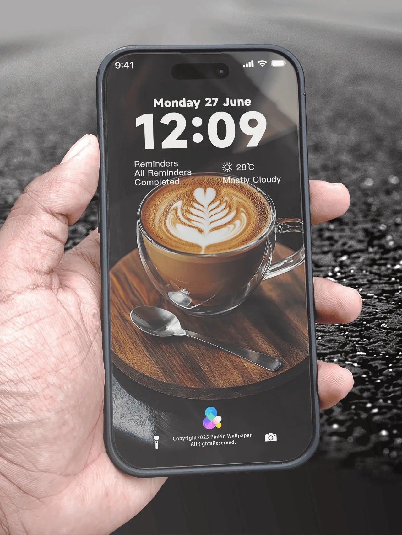 4K HD 壁紙の背景 - iPhone および Android 向け Black Universe Series20