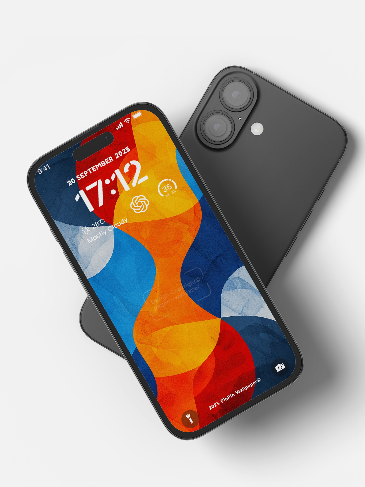 4K HD 壁紙の背景 - iPhone および Android 向け Black Universe Series20