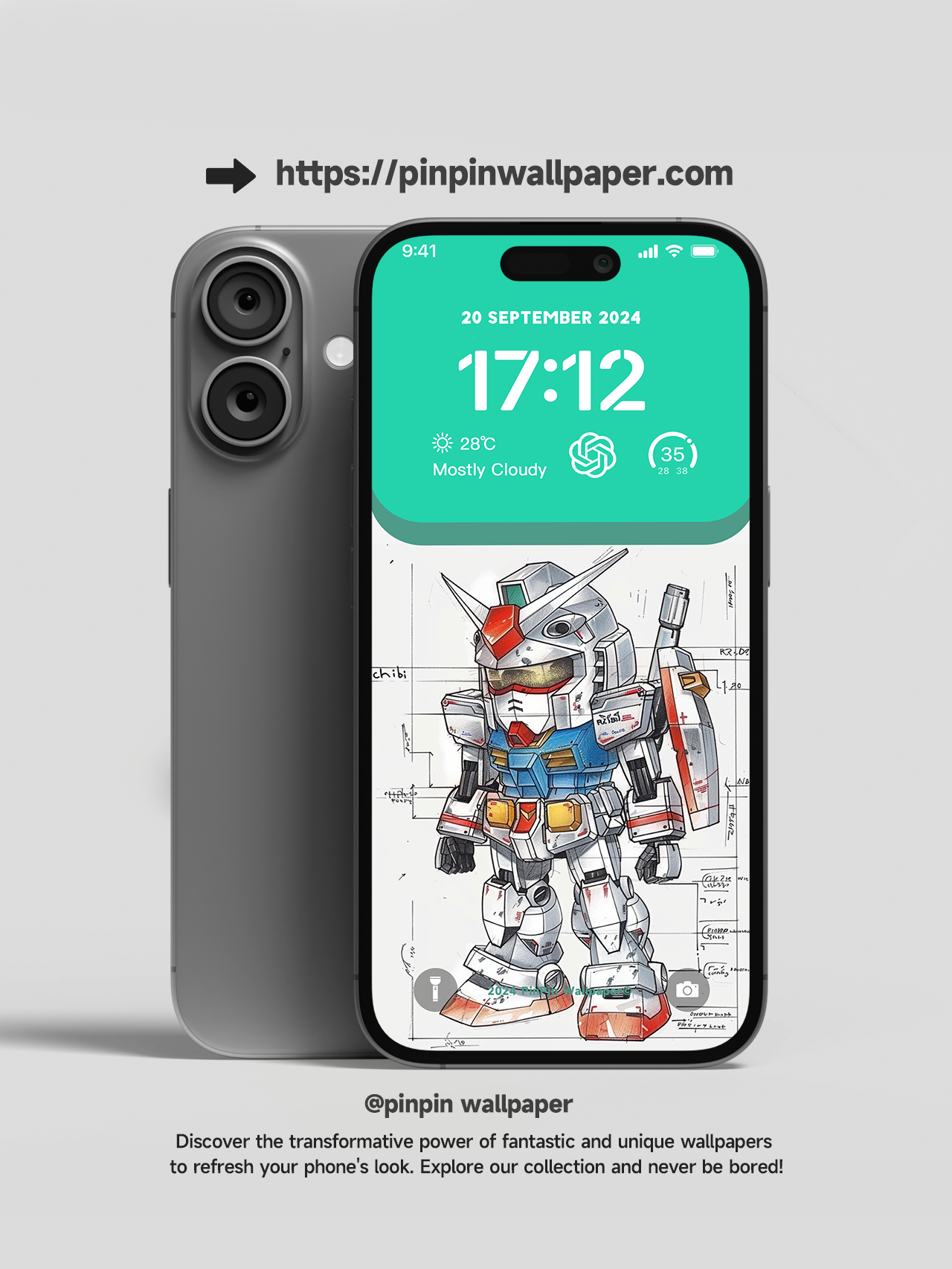 4K HD 壁紙の背景 - iPhone および Android 向け Black Universe Series20