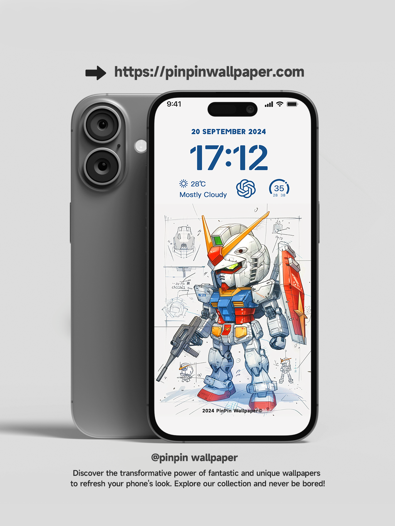 4K HD 壁紙の背景 - iPhone および Android 向け Black Universe Series20