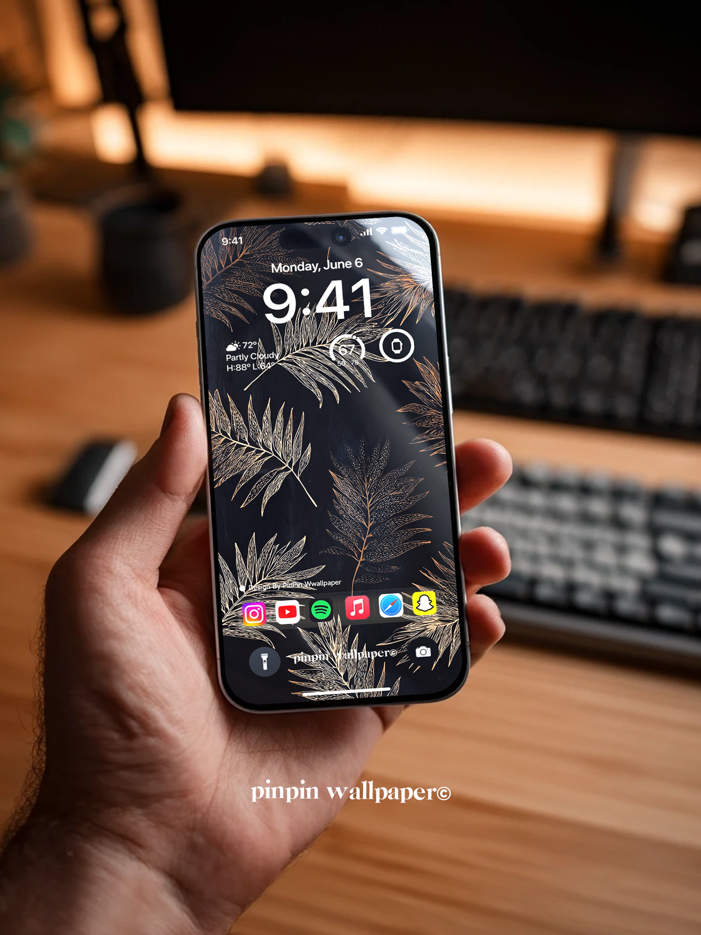 4K HD 壁紙の背景 - iPhone および Android 向け Black Universe Series20