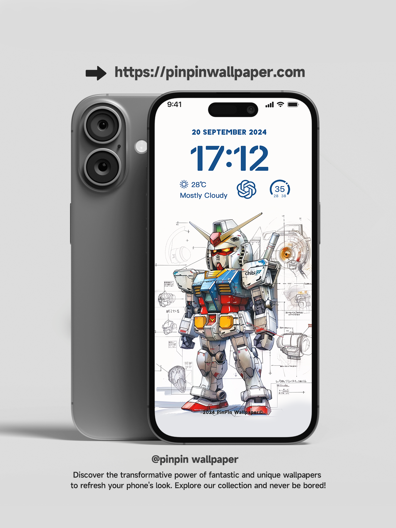 4K HD 壁紙の背景 - iPhone および Android 向け Black Universe Series20
