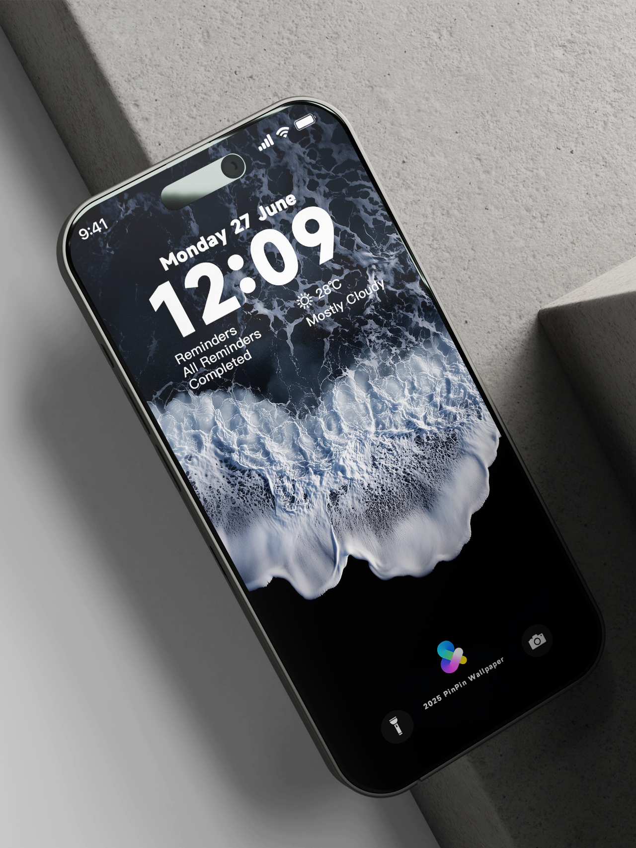 4K HD 壁紙の背景 - iPhone および Android 向け Black Universe Series20