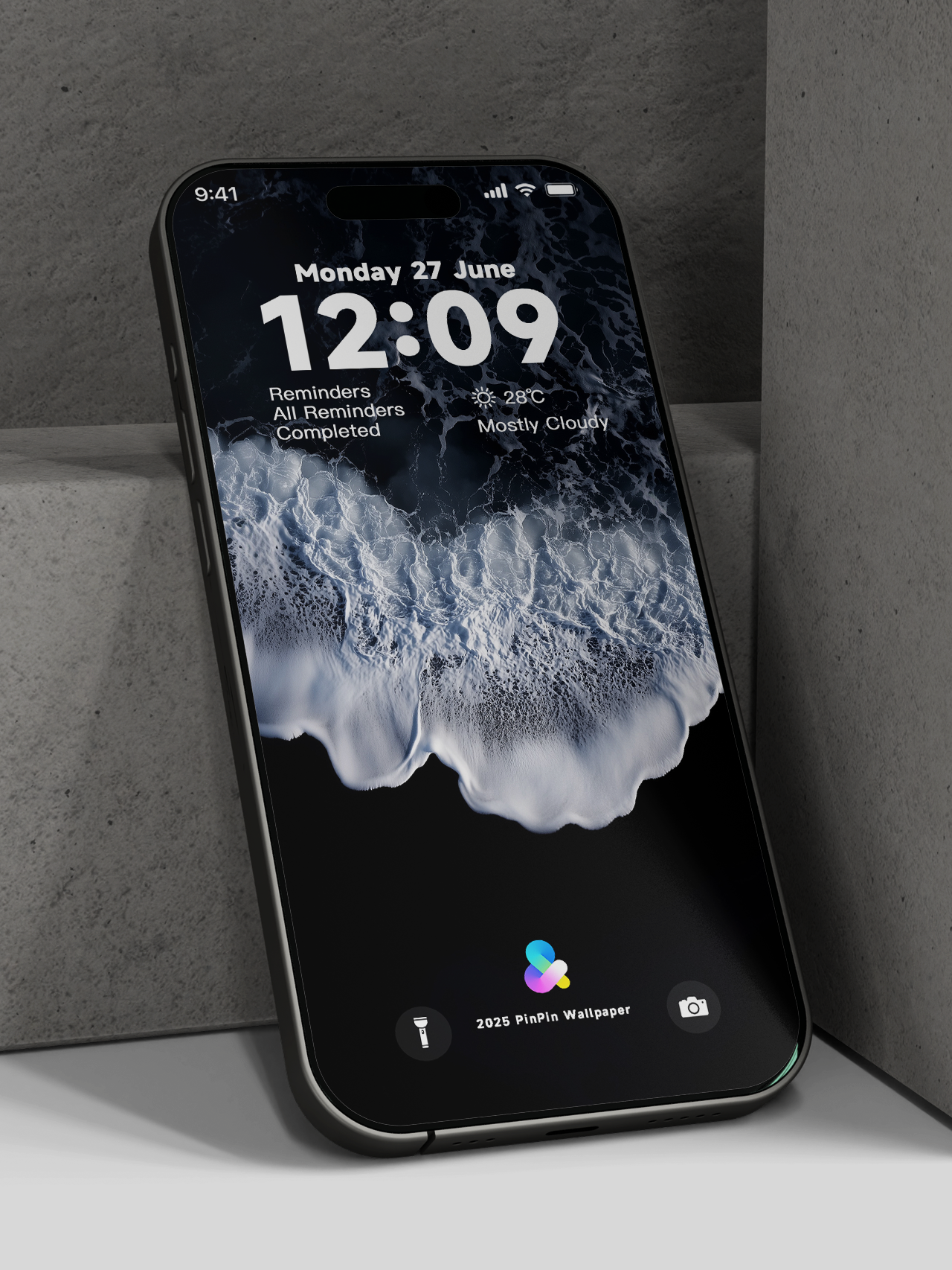 4K HD 壁紙の背景 - iPhone および Android 向け Black Universe Series20