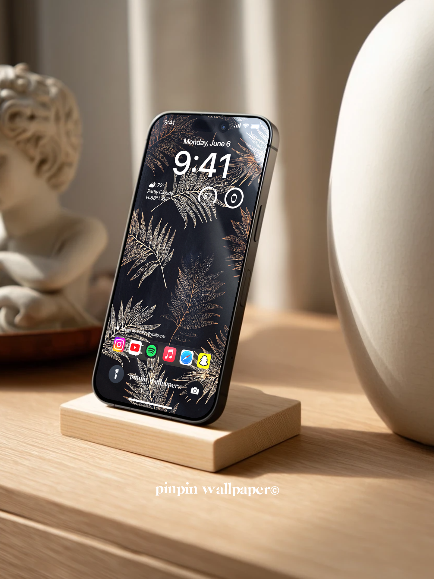 4K HD 壁紙の背景 - iPhone および Android 向け Black Universe Series20