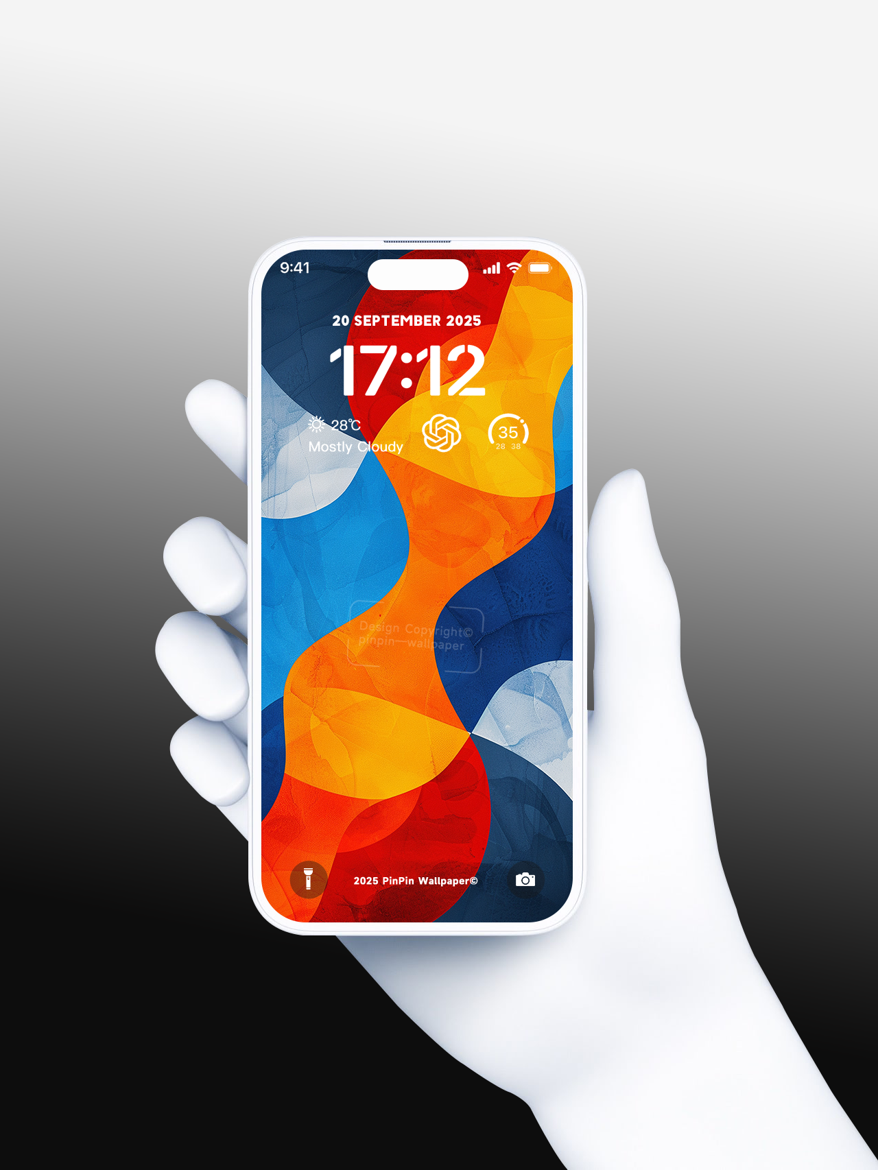4K HD 壁紙の背景 - iPhone および Android 向け Black Universe Series20