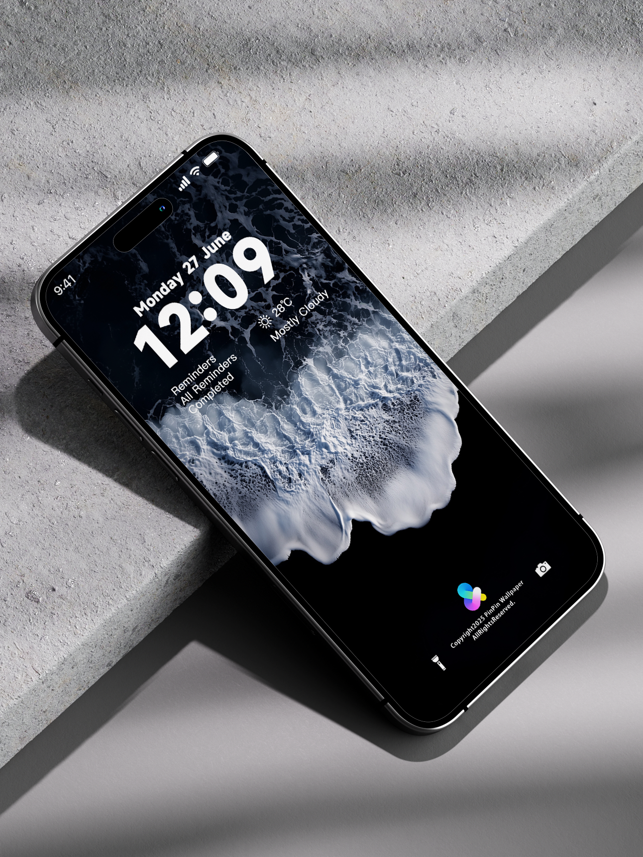 4K HD 壁紙の背景 - iPhone および Android 向け Black Universe Series20