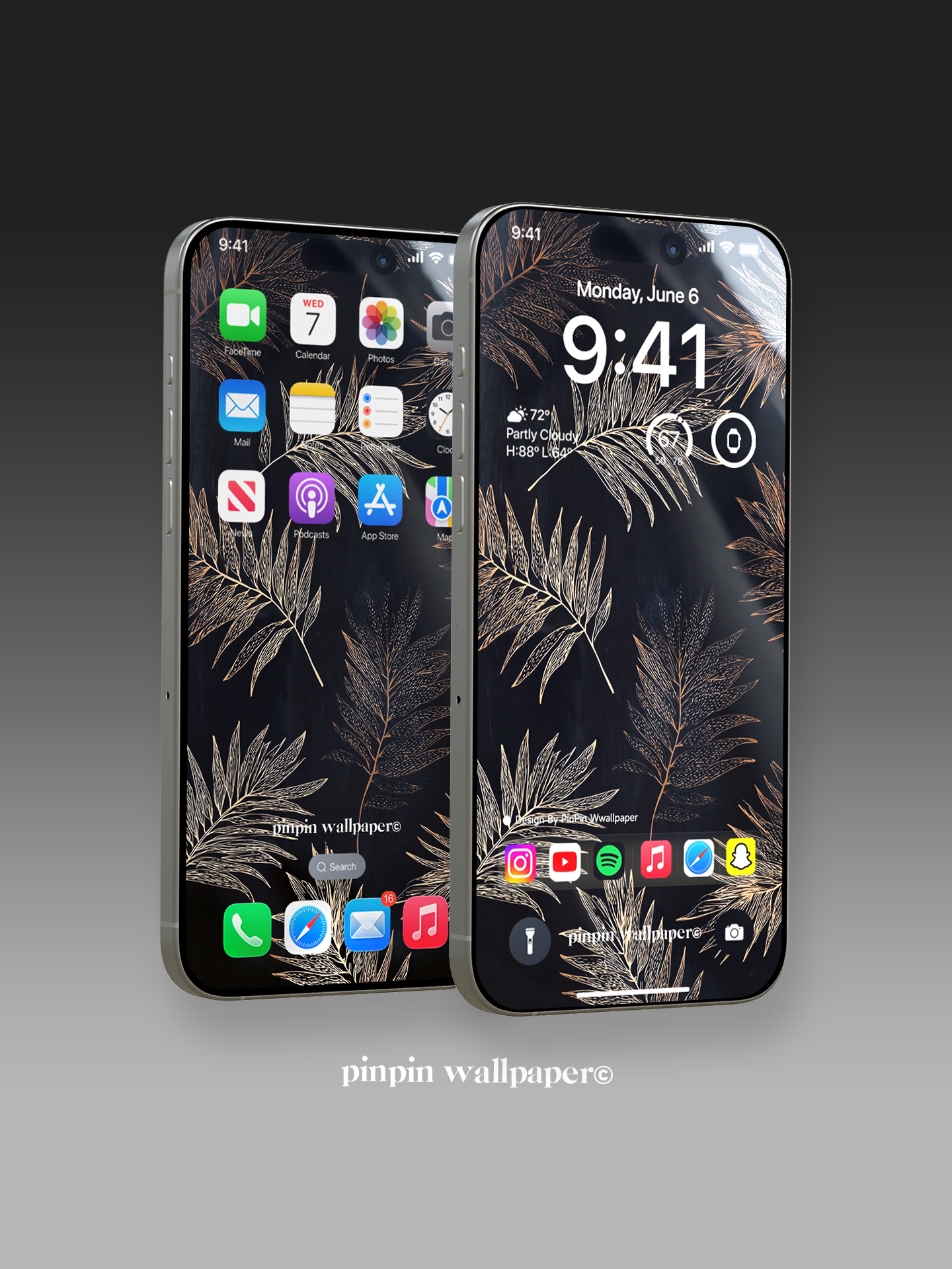 4K HD 壁紙の背景 - iPhone および Android 向け Black Universe Series20
