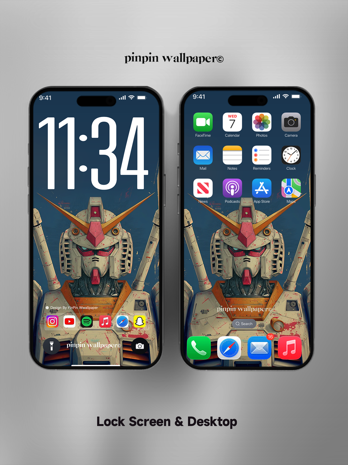 4K HD Phone Wallpaper Background - NO.5796 Gundam Classic Anime Wallpapers for iPhone and Android