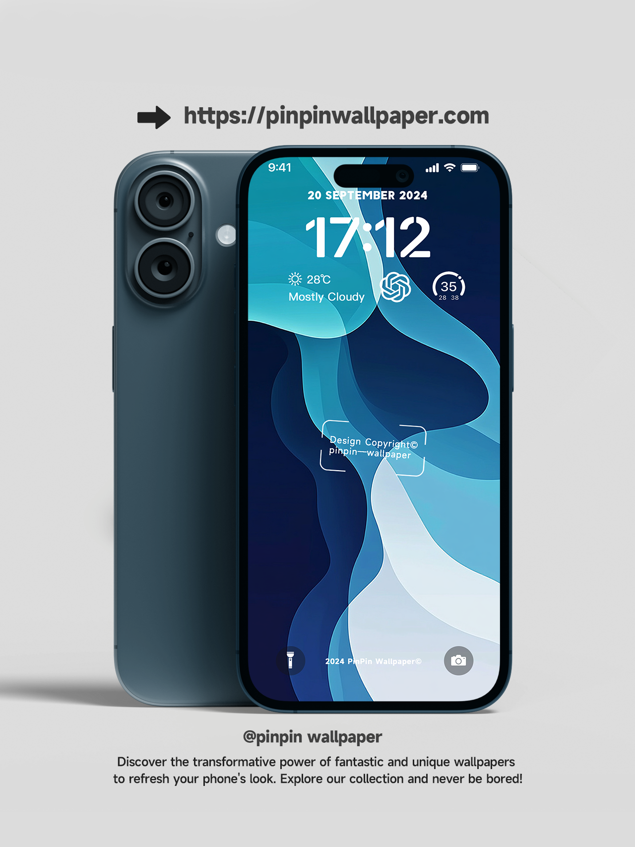 4K HD 壁紙の背景 - iPhone および Android 向け Black Universe Series20
