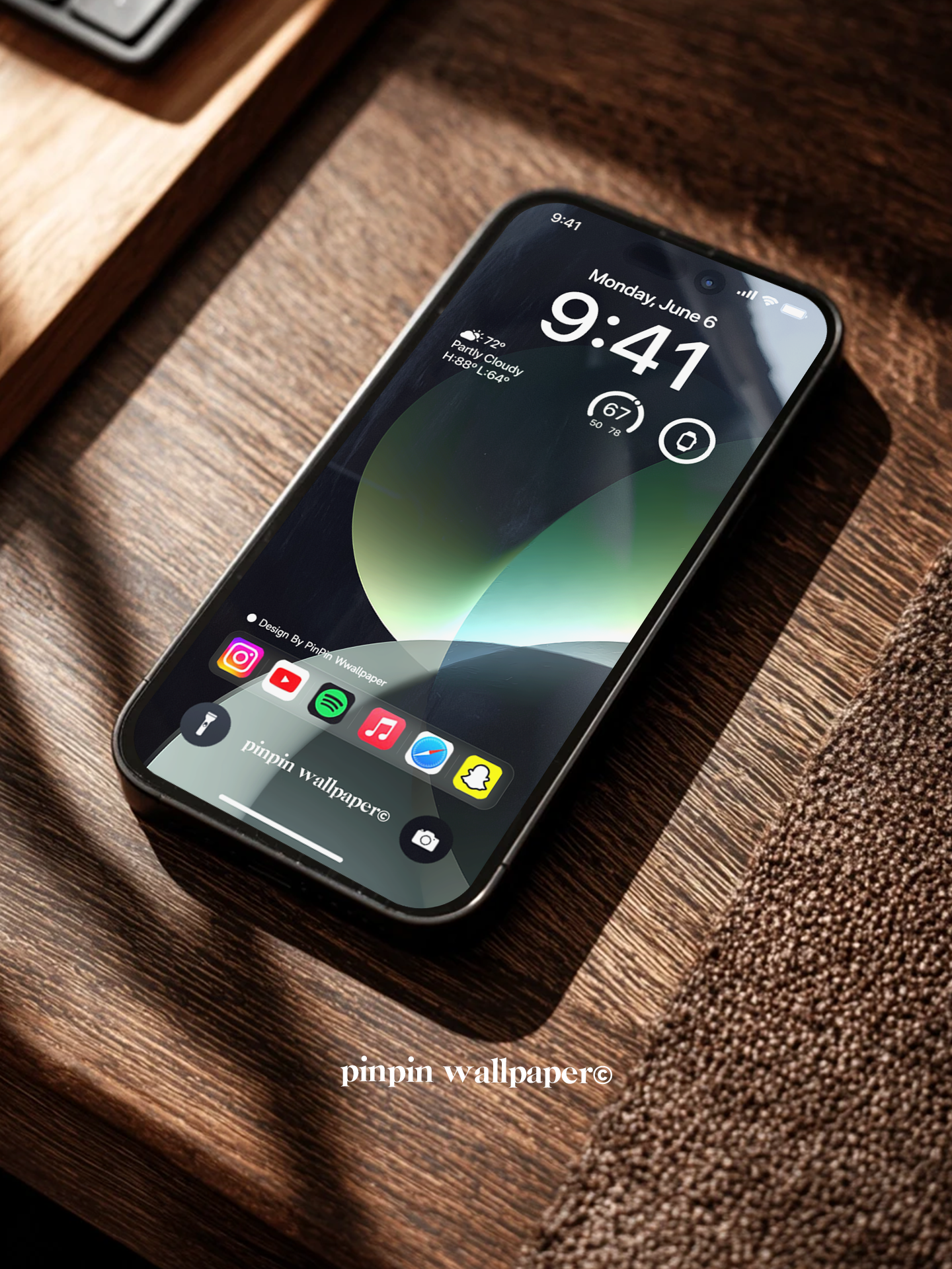 4K HD 壁紙の背景 - iPhone および Android 向け Black Universe Series20