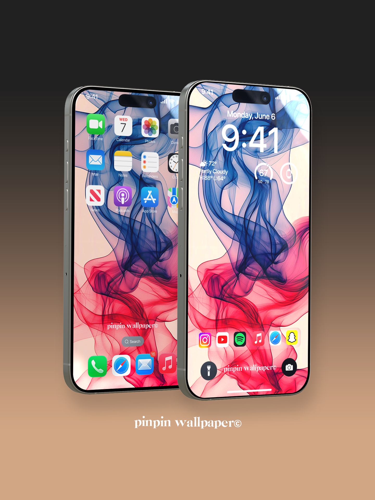 4K HD 壁紙の背景 - iPhone および Android 向け Black Universe Series20