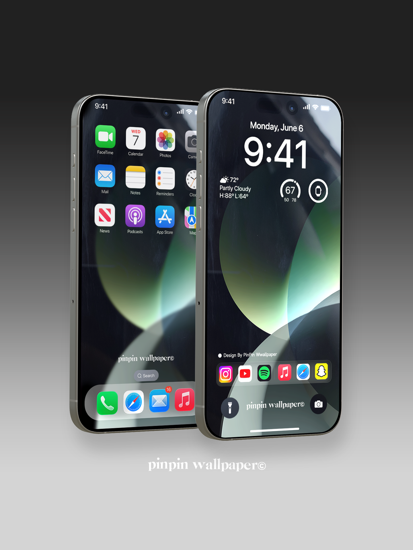 4K HD 壁紙の背景 - iPhone および Android 向け Black Universe Series20