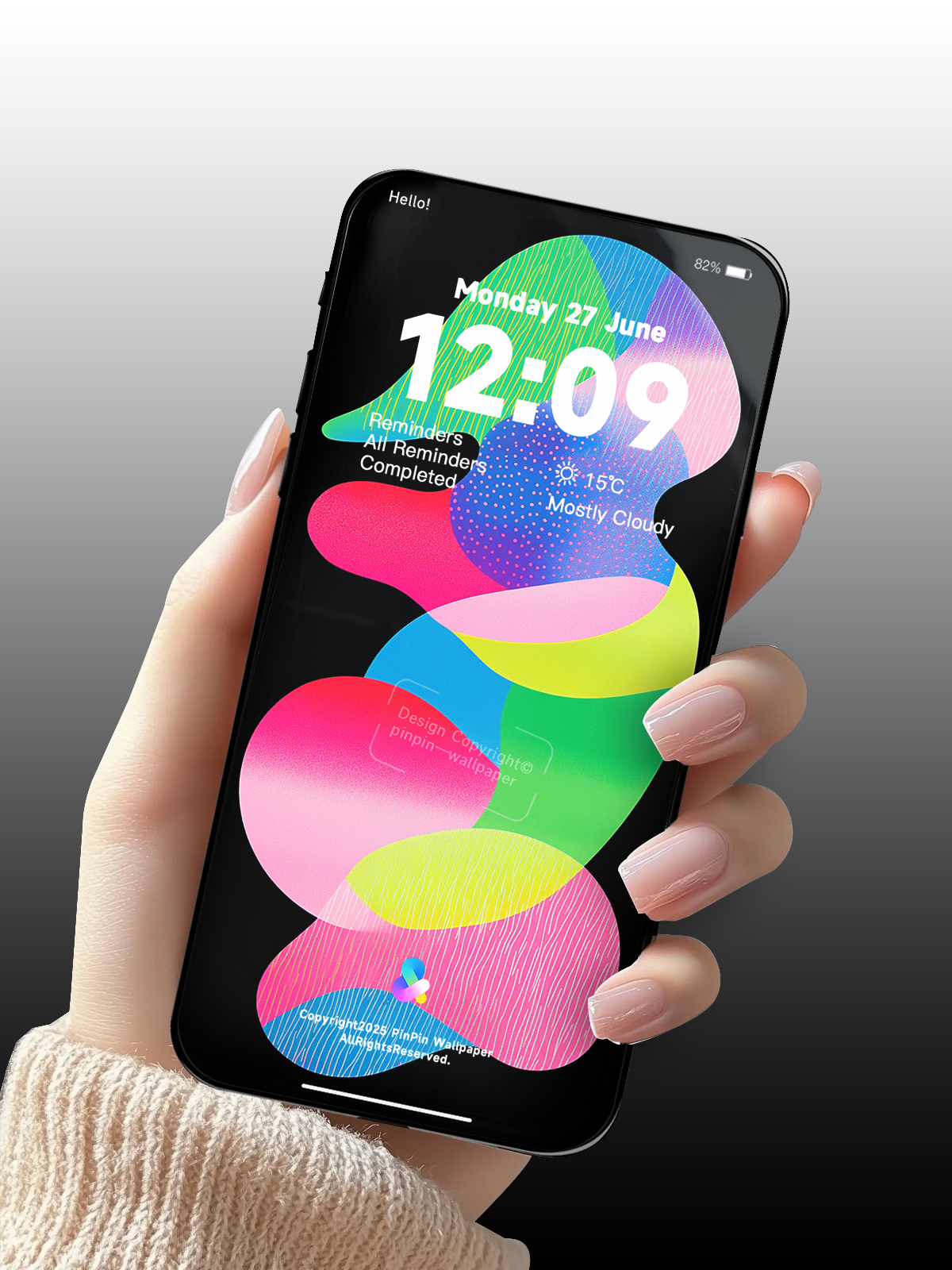 4K HD 壁紙の背景 - iPhone および Android 向け Black Universe Series20