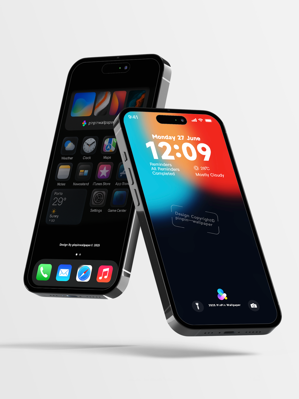 4K HD 壁紙の背景 - iPhone および Android 向け Black Universe Series20