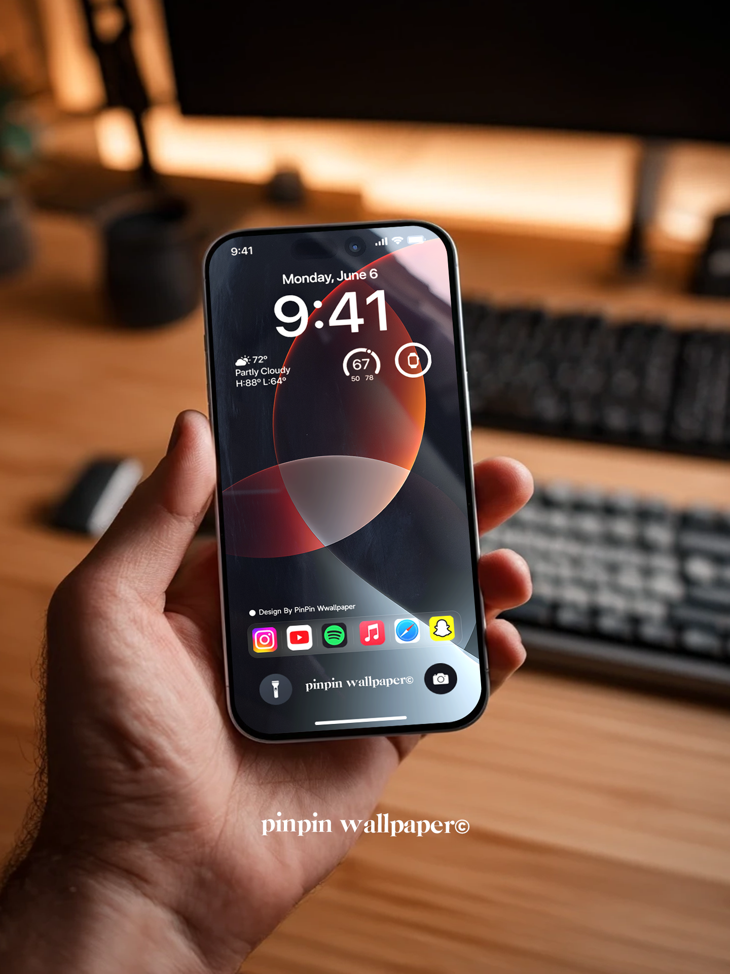 4K HD 壁紙の背景 - iPhone および Android 向け Black Universe Series20