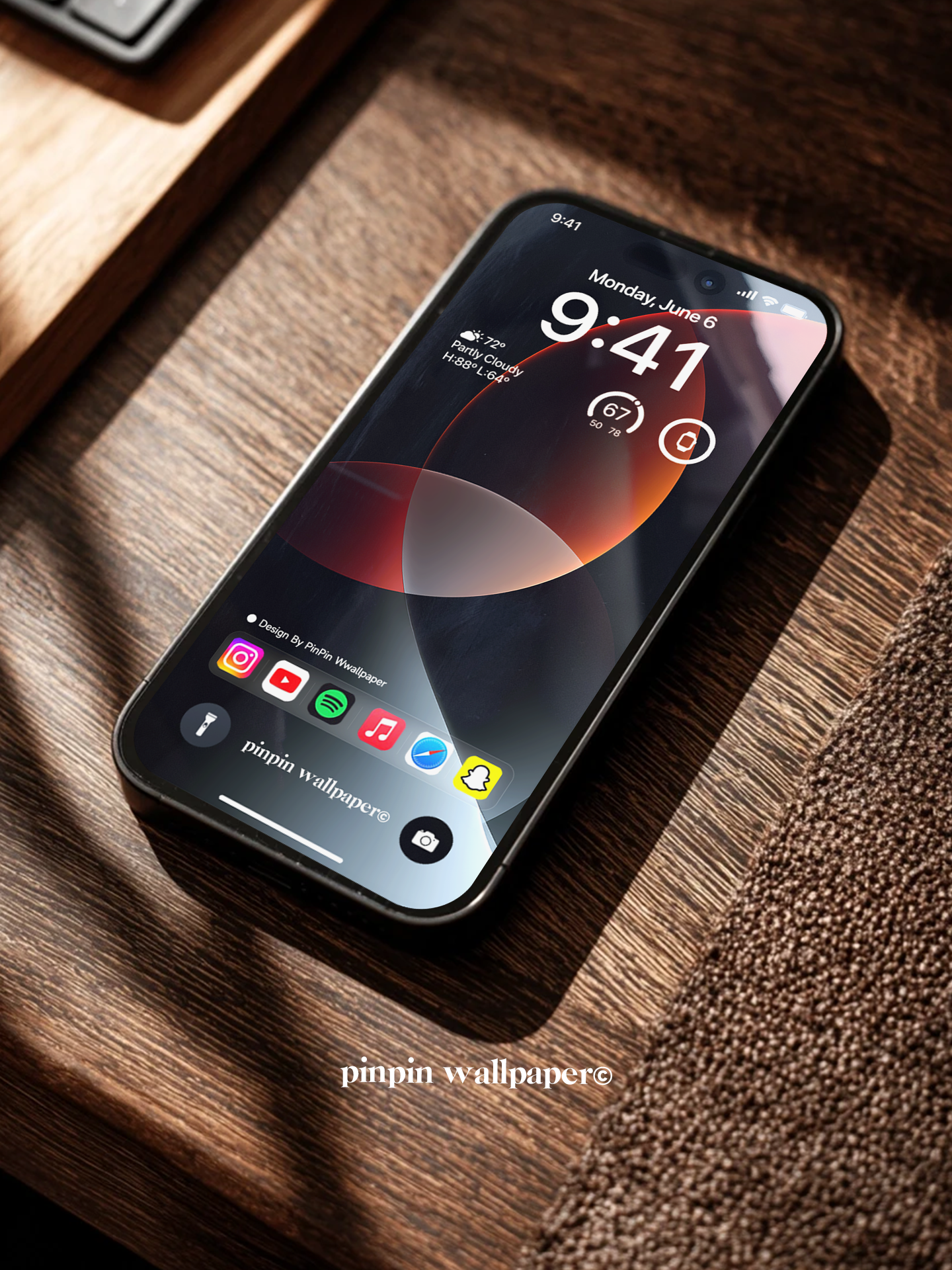 4K HD 壁紙の背景 - iPhone および Android 向け Black Universe Series20