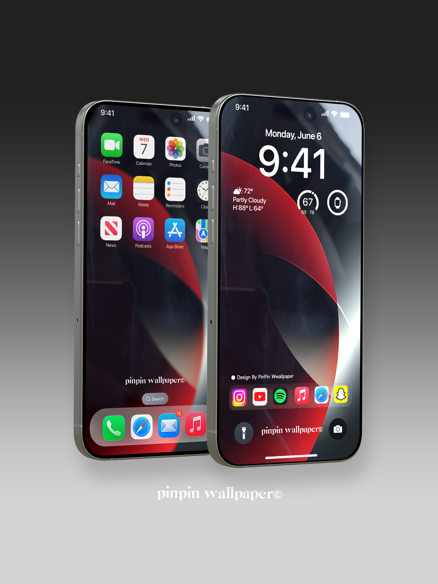 4K HD 壁紙の背景 - iPhone および Android 向け Black Universe Series20