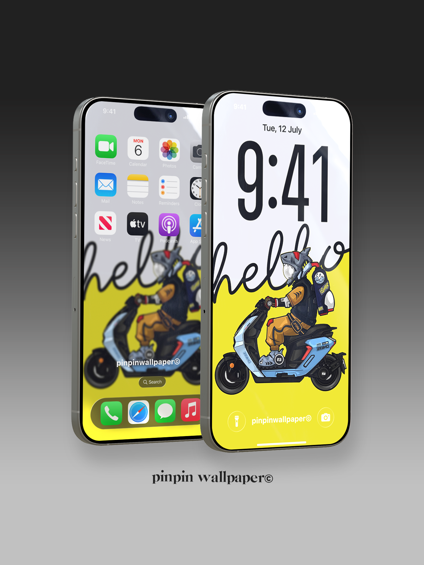 4K HD Phone Wallpaper Background - NO.5945 Minimalist Gradient Style wallpapers for iPhone and Android