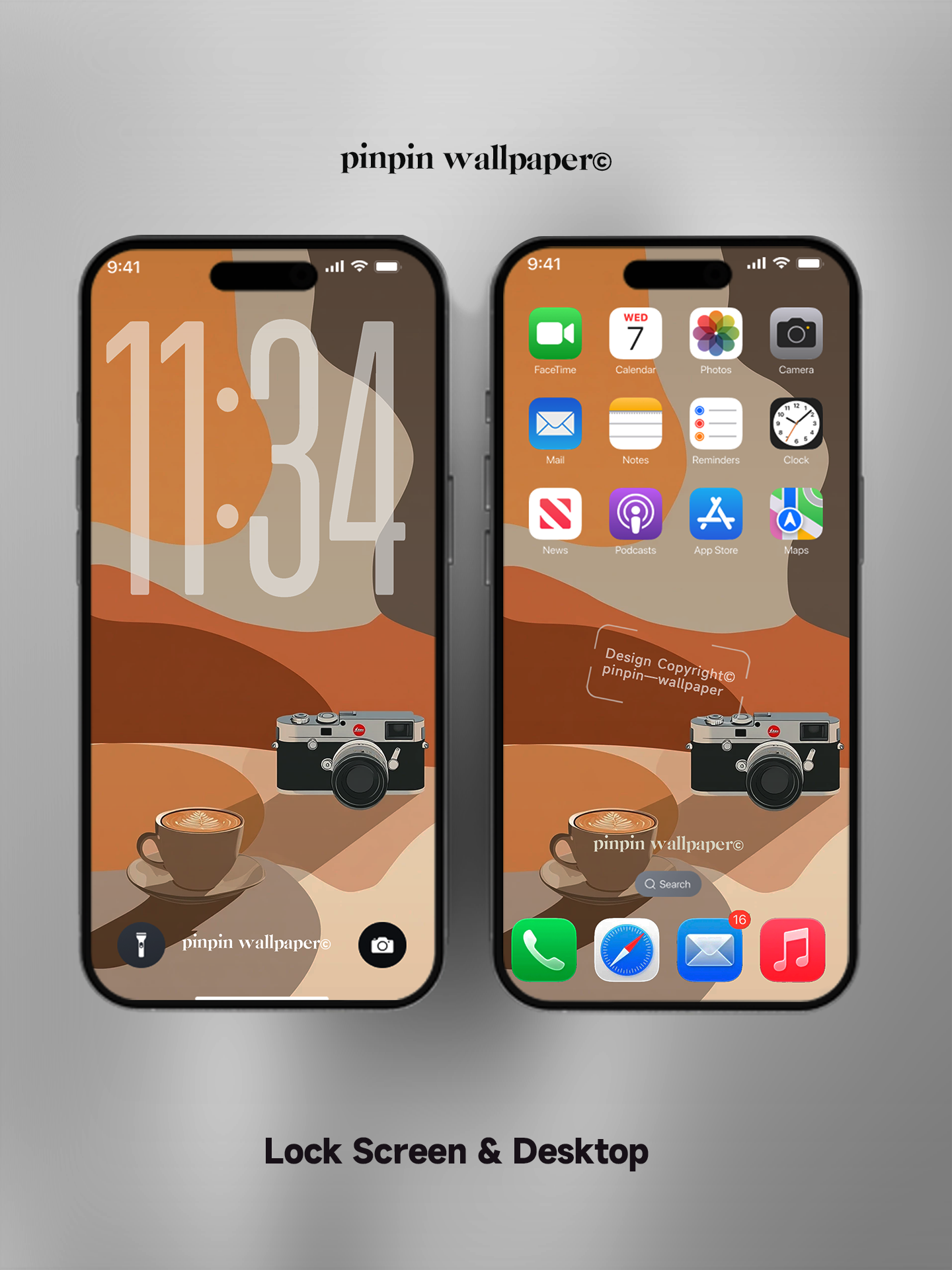 4K HD Phone Wallpaper Background - NO.5812 Minimalist Gradient Style wallpapers for iPhone and Android