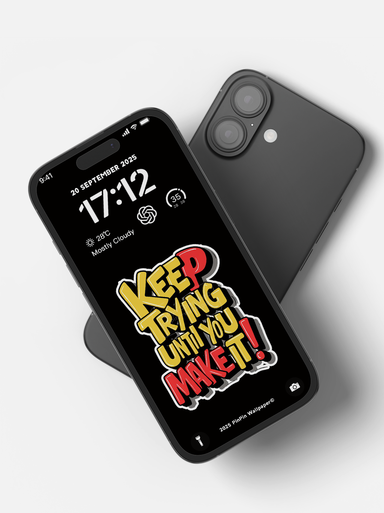 4K HD 壁紙の背景 - iPhone および Android 向け Black Universe Series20