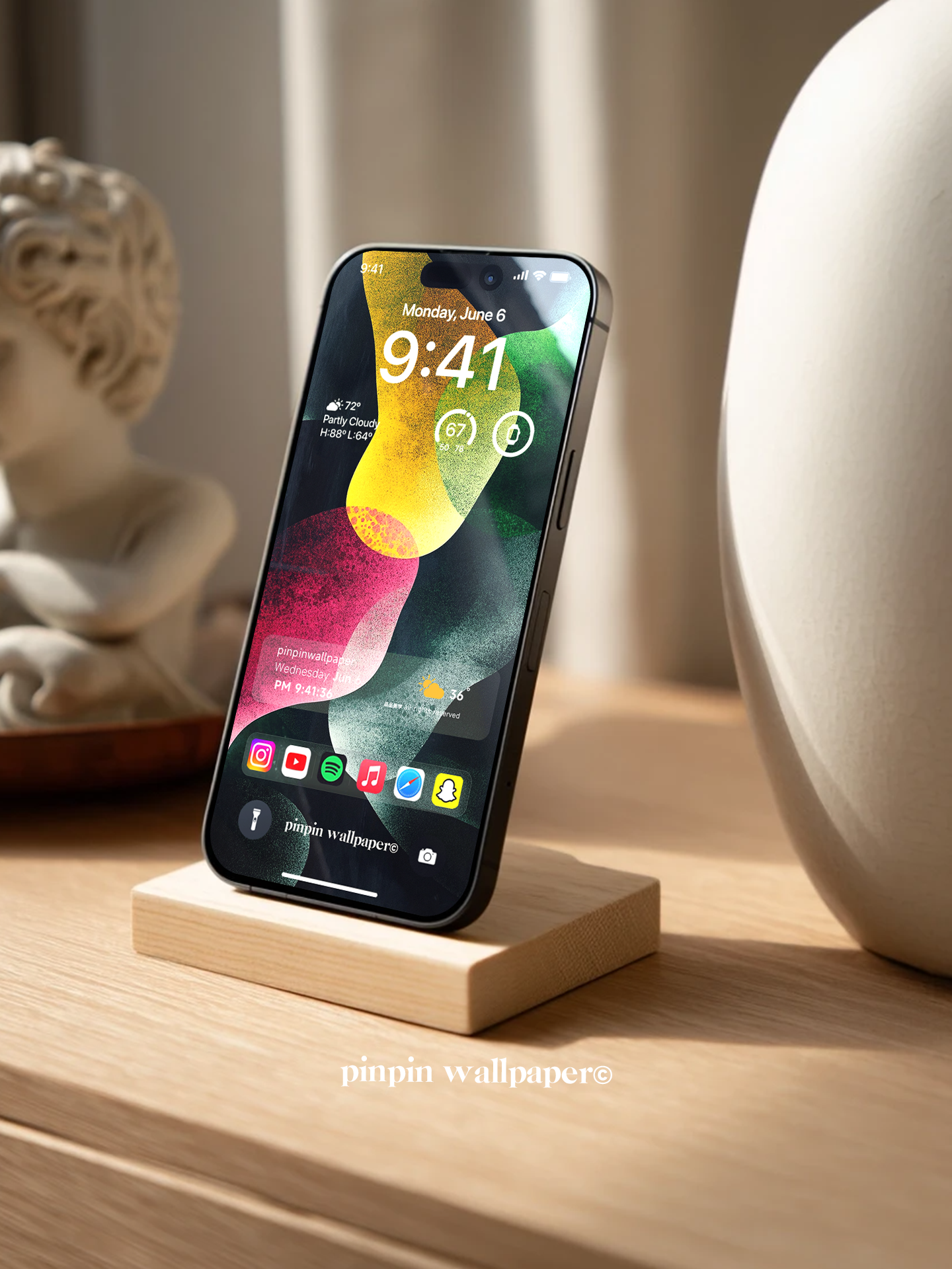 4K HD 壁紙の背景 - iPhone および Android 向け Black Universe Series20
