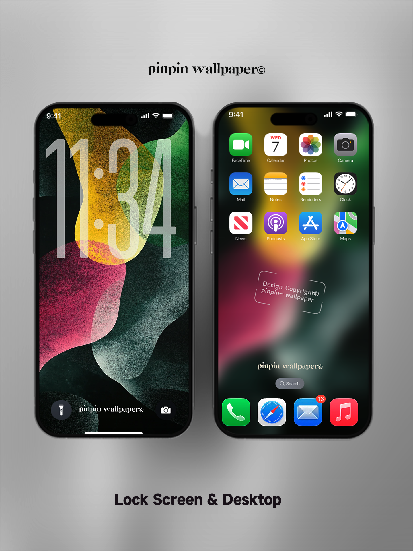 4K HD Phone Wallpaper Background - NO.5798 Minimalist Gradient Style wallpapers for iPhone and Android