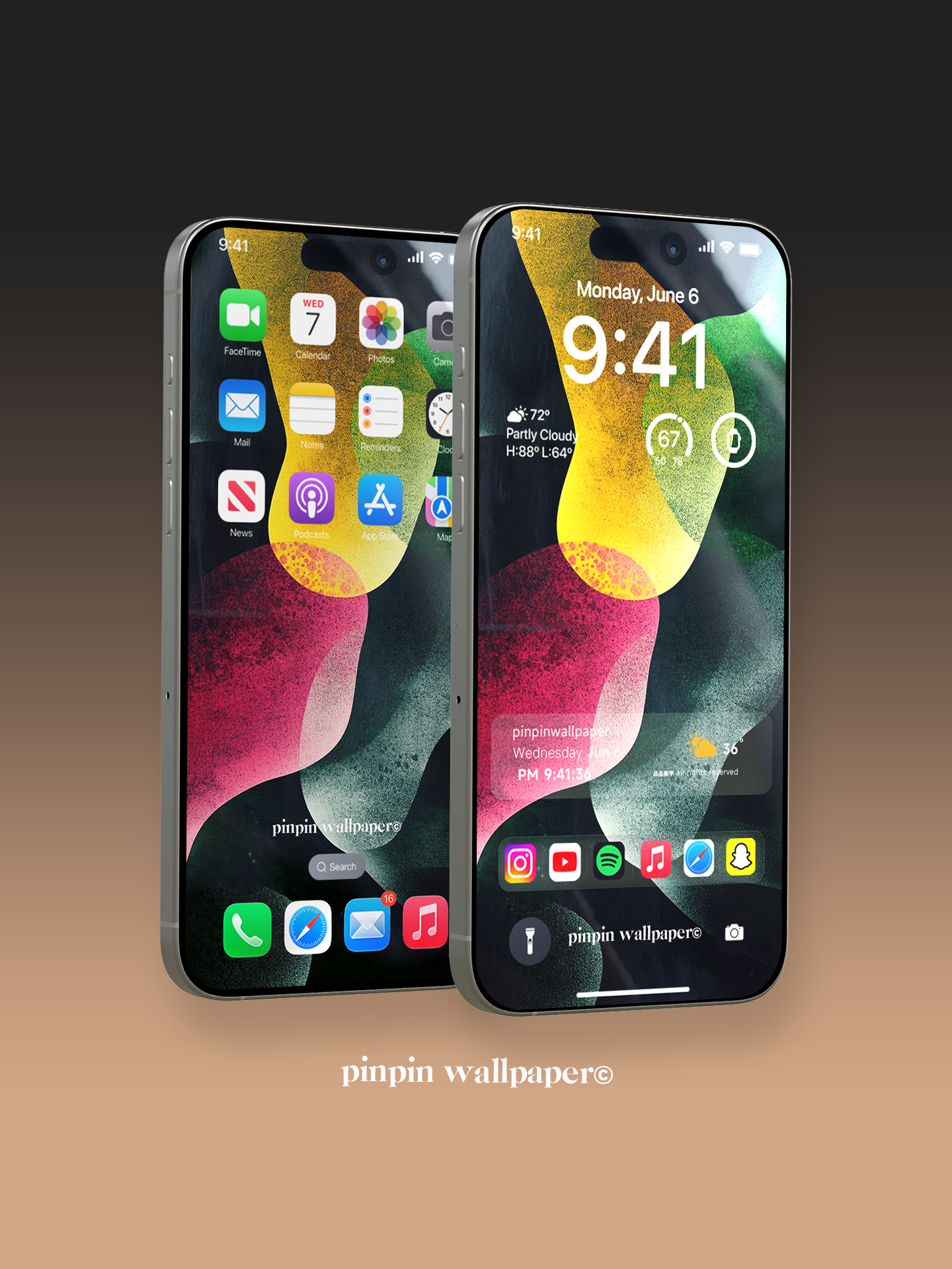 4K HD 壁紙の背景 - iPhone および Android 向け Black Universe Series20