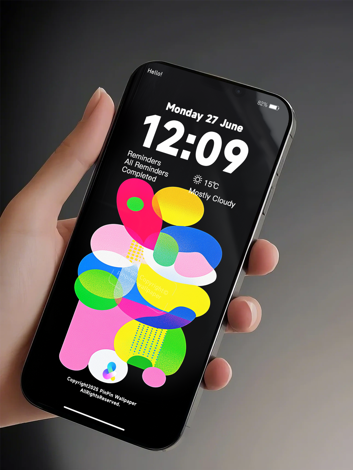 4K HD 壁紙の背景 - iPhone および Android 向け Black Universe Series20