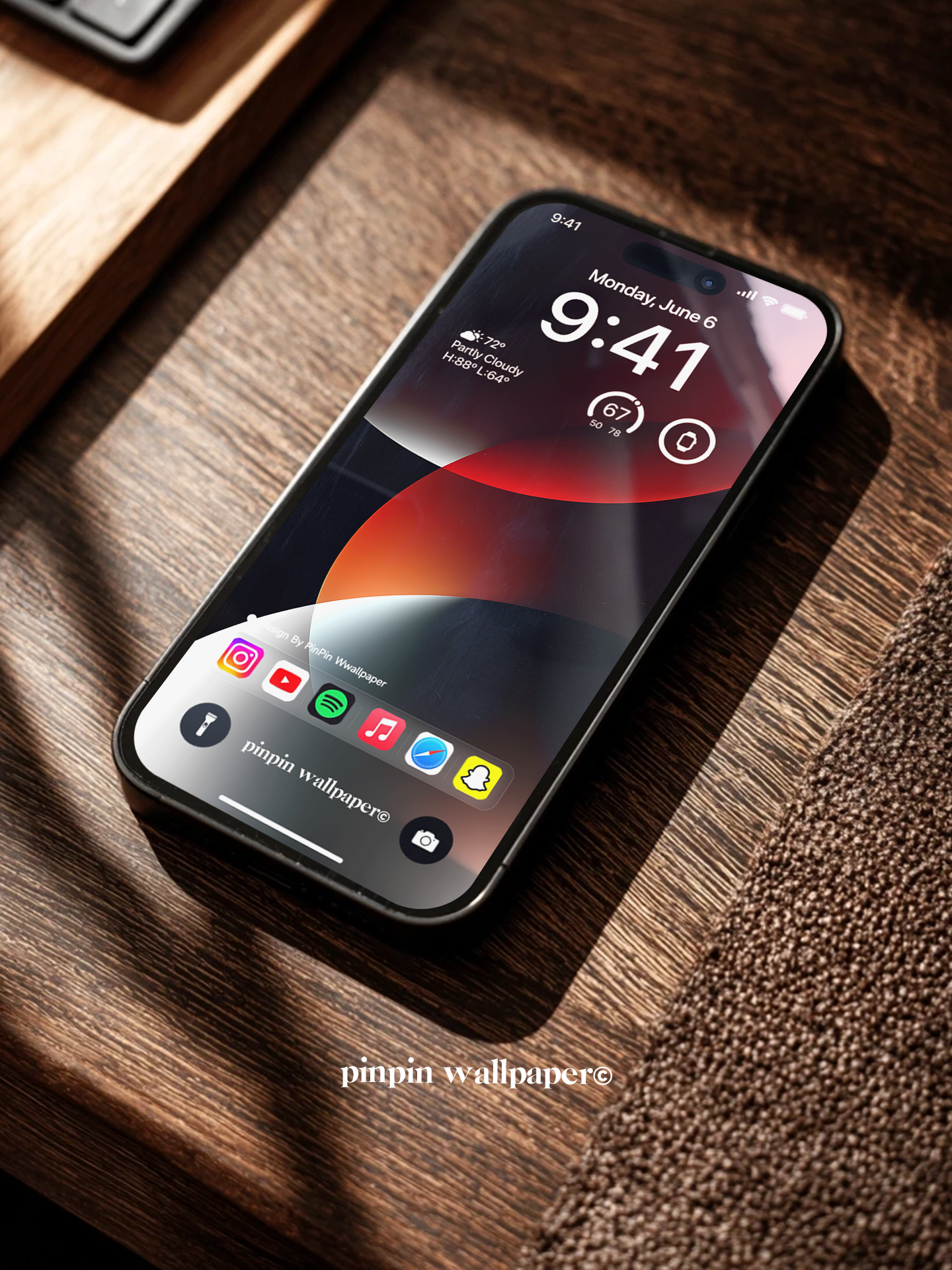 4K HD 壁紙の背景 - iPhone および Android 向け Black Universe Series20