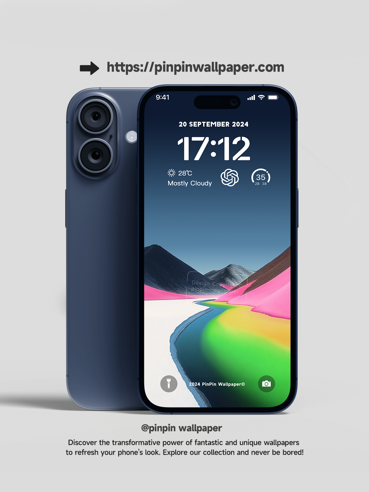 4K HD 壁紙の背景 - iPhone および Android 向け Black Universe Series20