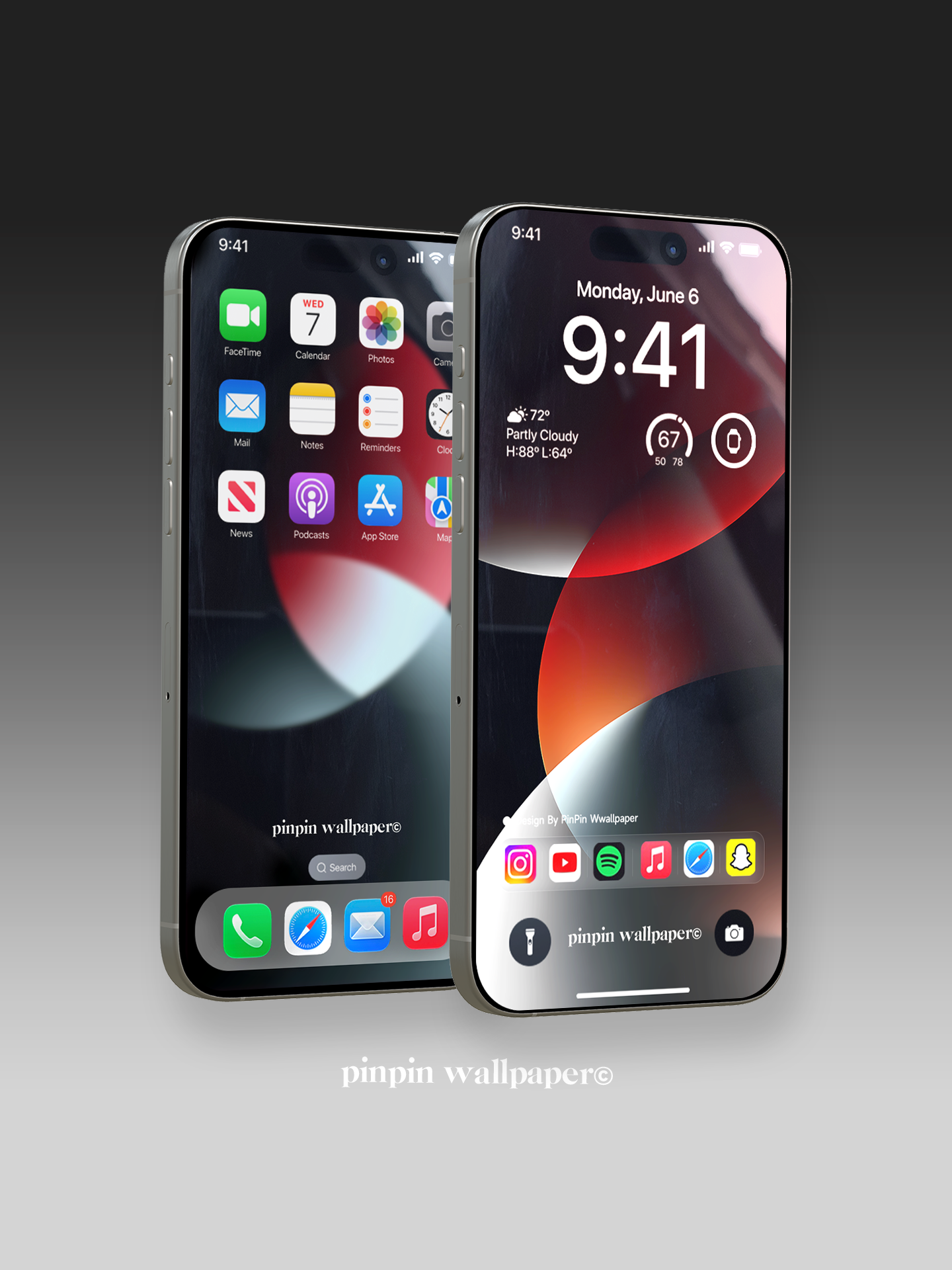 4K HD 壁紙の背景 - iPhone および Android 向け Black Universe Series20