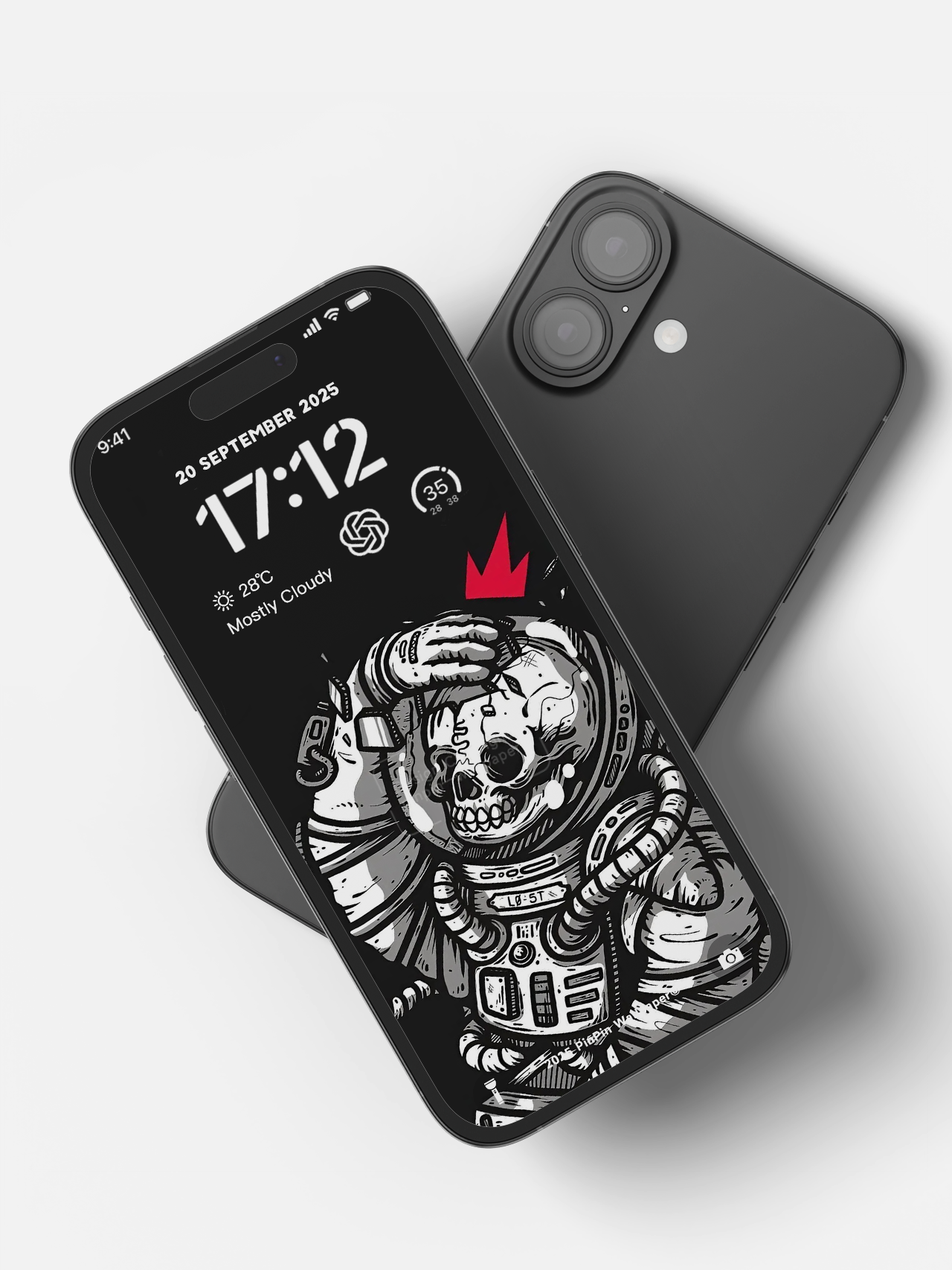 4K HD 壁紙の背景 - iPhone および Android 向け Black Universe Series20