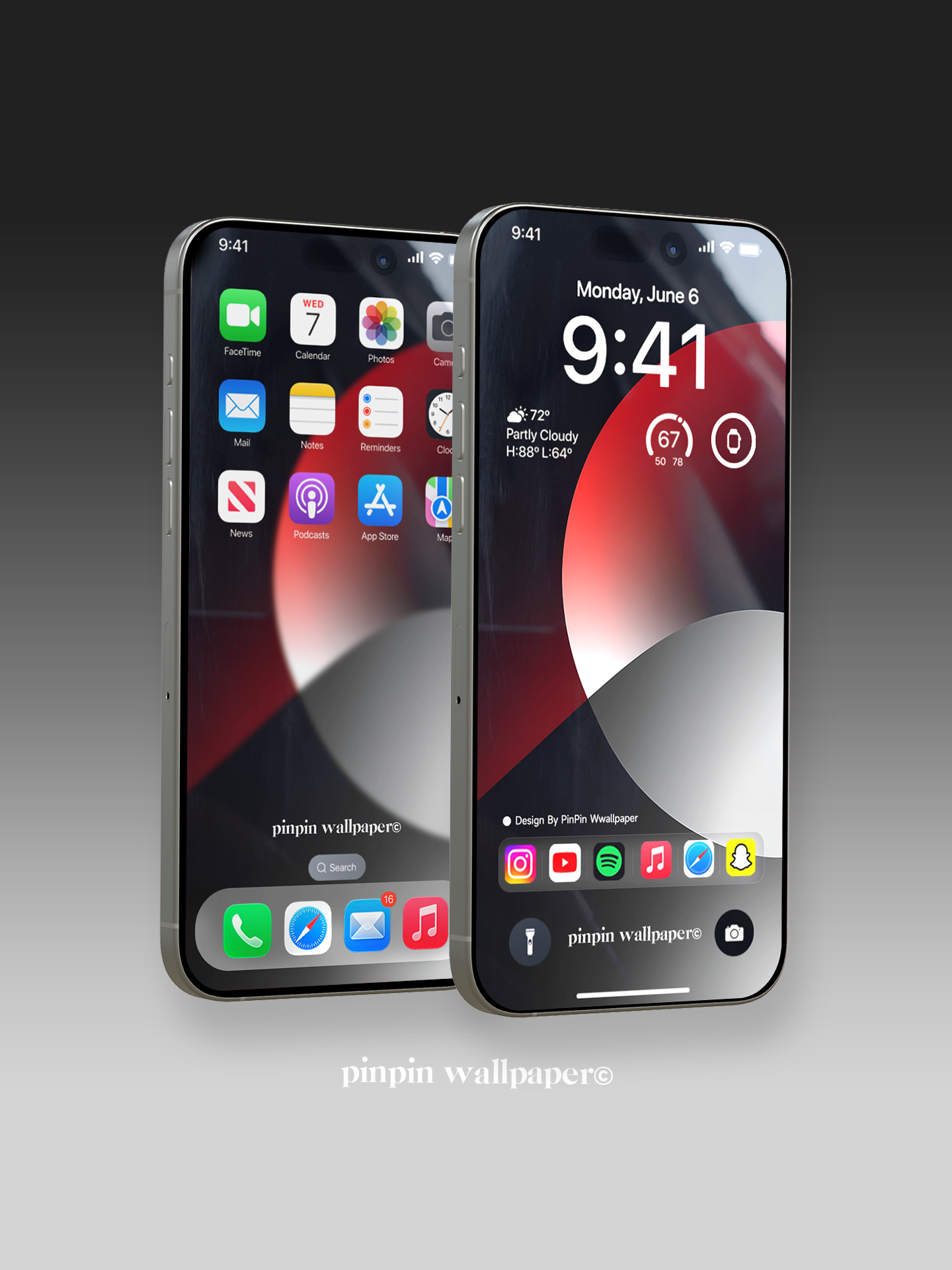 4K HD 壁紙の背景 - iPhone および Android 向け Black Universe Series20