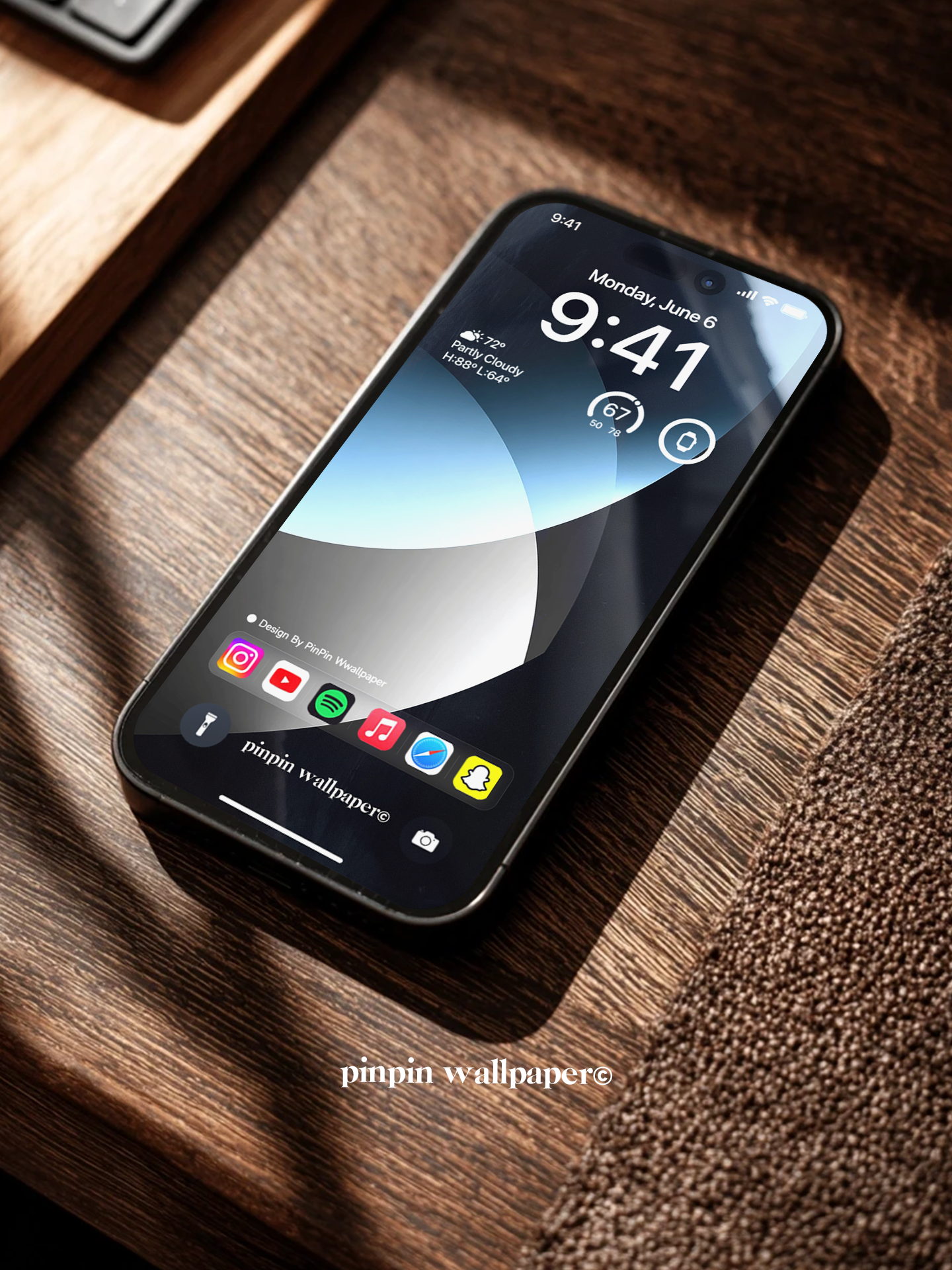 4K HD 壁紙の背景 - iPhone および Android 向け Black Universe Series20