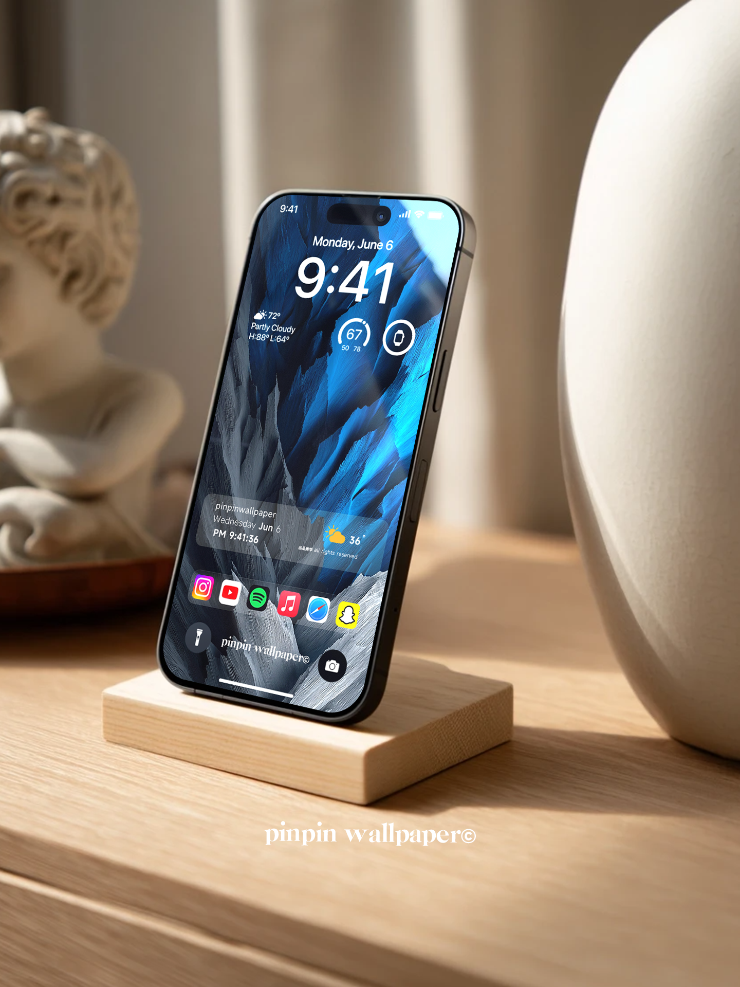 4K HD 壁紙の背景 - iPhone および Android 向け Black Universe Series20
