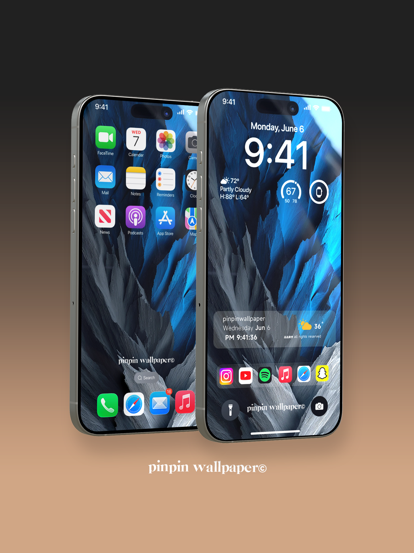 4K HD 壁紙の背景 - iPhone および Android 向け Black Universe Series20