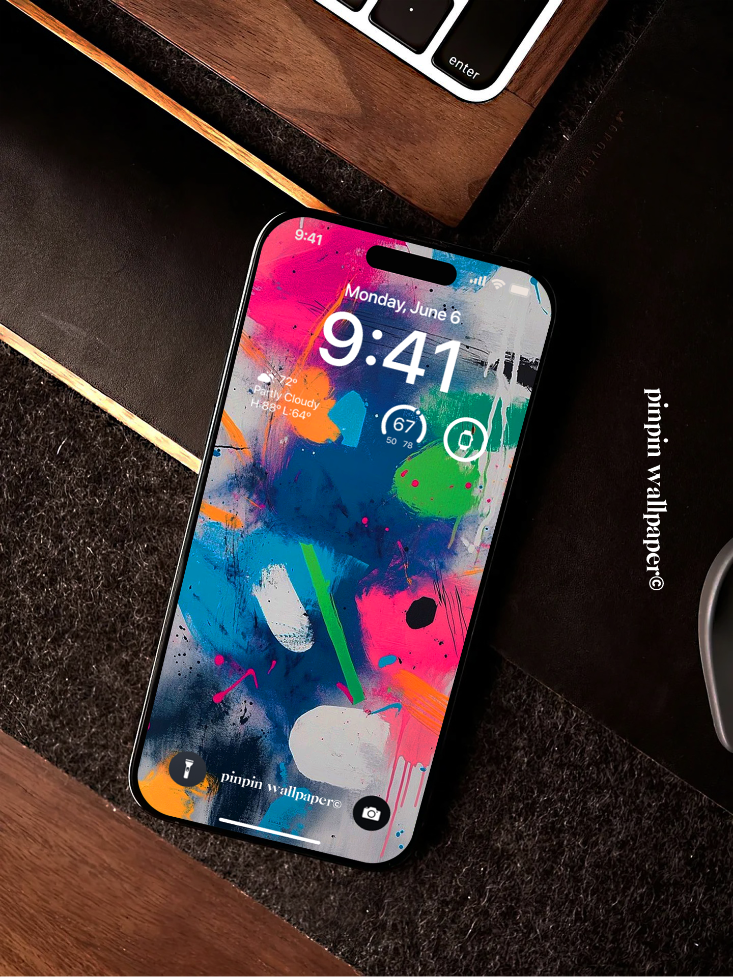 4K HD 壁紙の背景 - iPhone および Android 向け Black Universe Series20